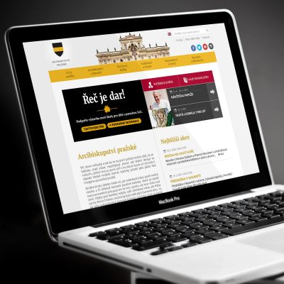 Webová prezentace Arcibiskupství pražského