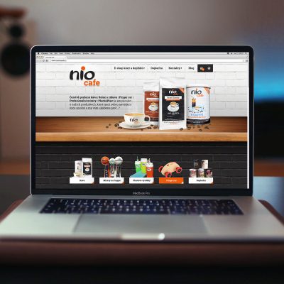 Vytvořili jsme eshop Nio café